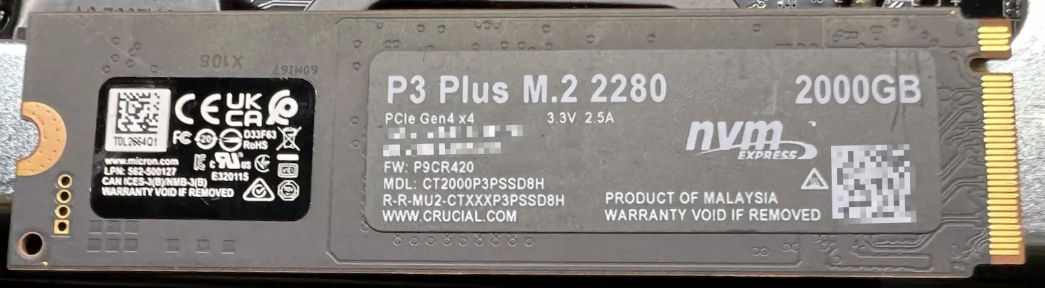 P3 Plus 背面